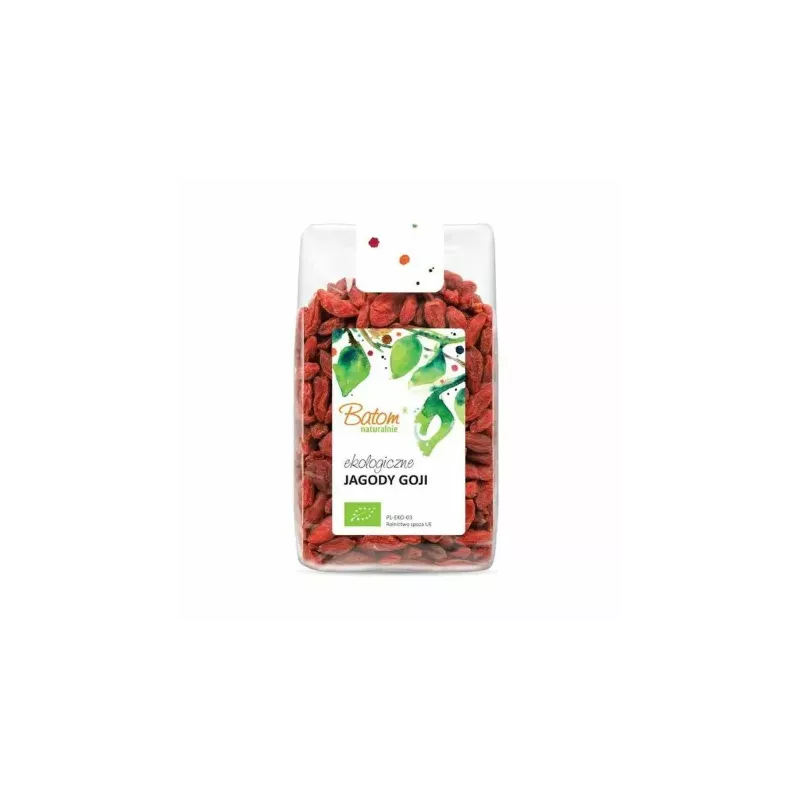 Jagody Goji Suszone Bio 250 g - BATOM