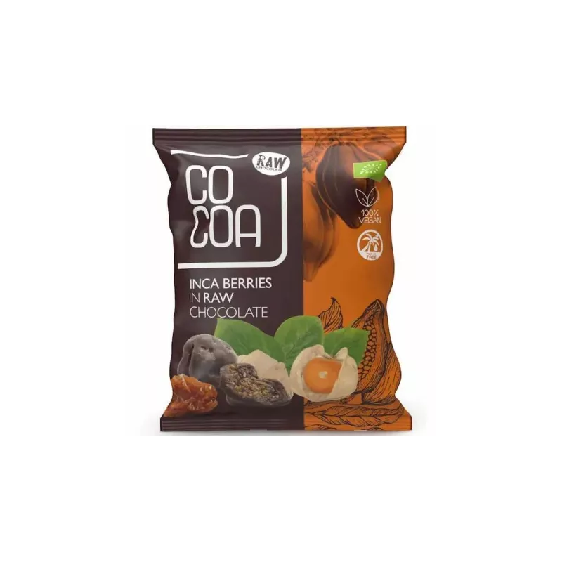 Jagody Inkaskie w Surowej Czekoladzie Bio 70 g - Cocoa