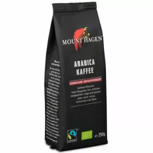 Kawa Mielona Arabica Bezkofeinowa Fair Trade Bio 250 g - Mount Hagen