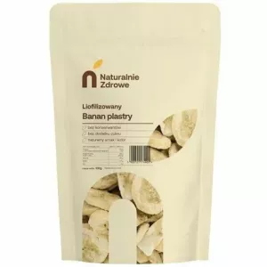 Banan Liofilizowany Plastry 100 g - Naturalnie Zdrowe