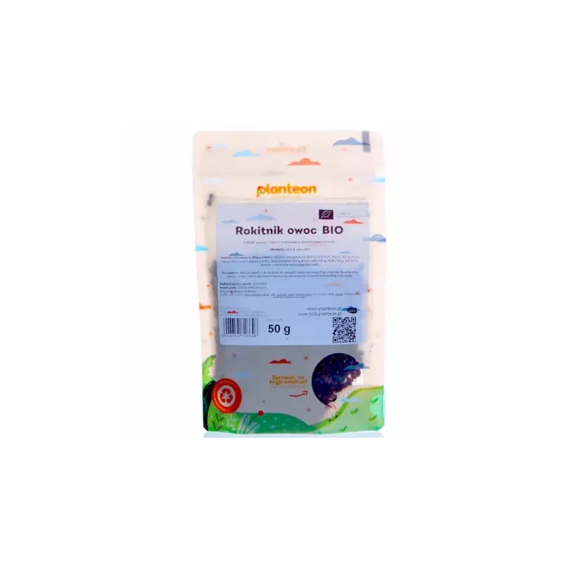 Rokitnik Owoc BIO 50 g - Planteon