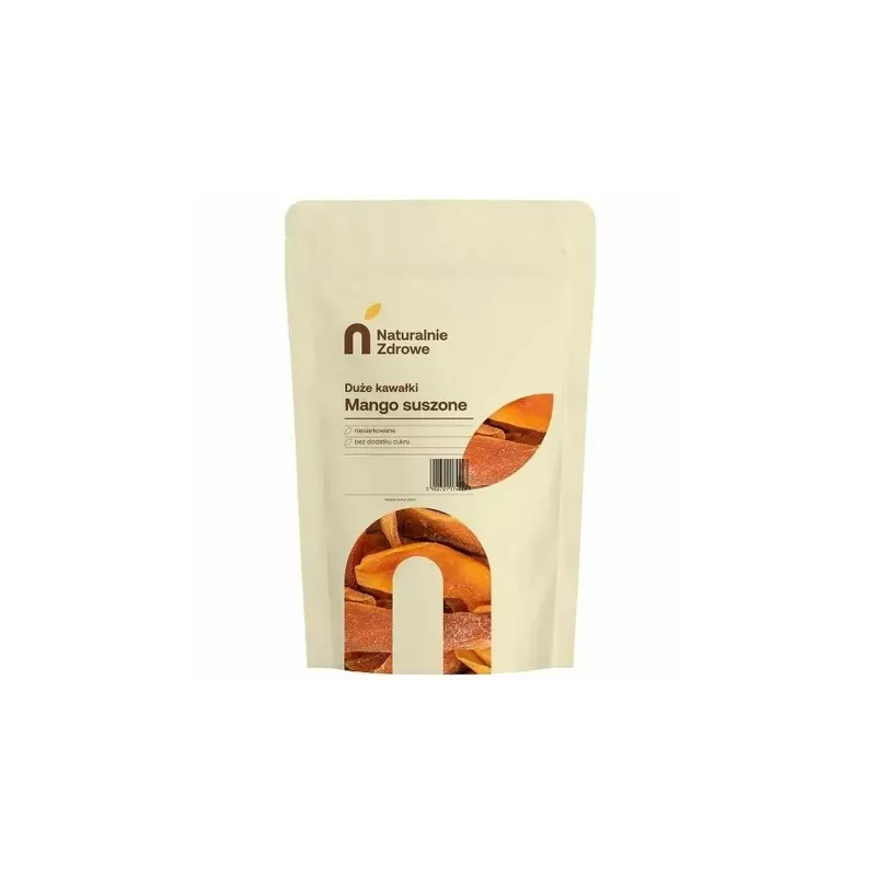 Mango Suszone Duże Kawałki 500 g - Naturalnie Zdrowe
