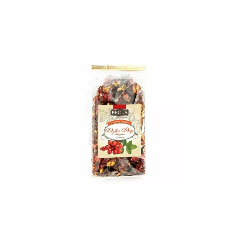 Dzika Róża Suszona Krojona 100 g - Becla