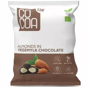 Migdały w Czekoladzie Vegemylk Bio 70 g - Cocoa
