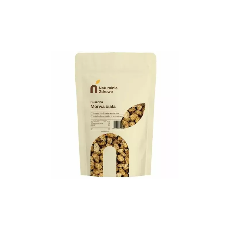 Morwa Biała Suszona 200 g - Naturalnie Zdrowe