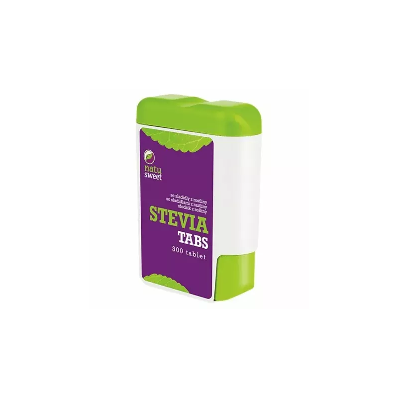 Stewia w Tabletkach 18 g 300 Tabletek Słodzik - Natusweet