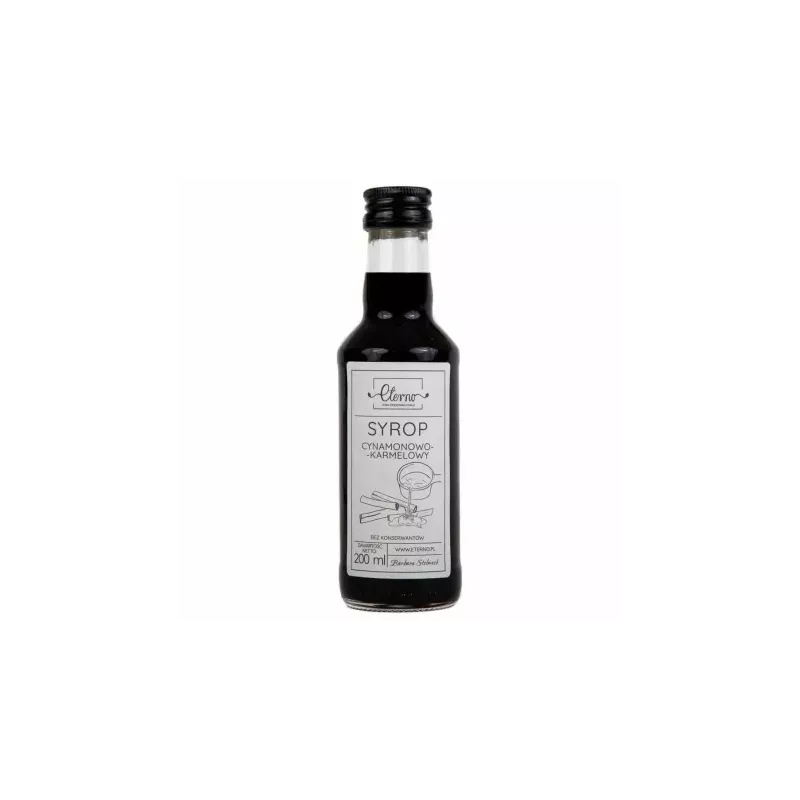 Syrop Cynamonowo - Karmelowy 200 ml - Eterno