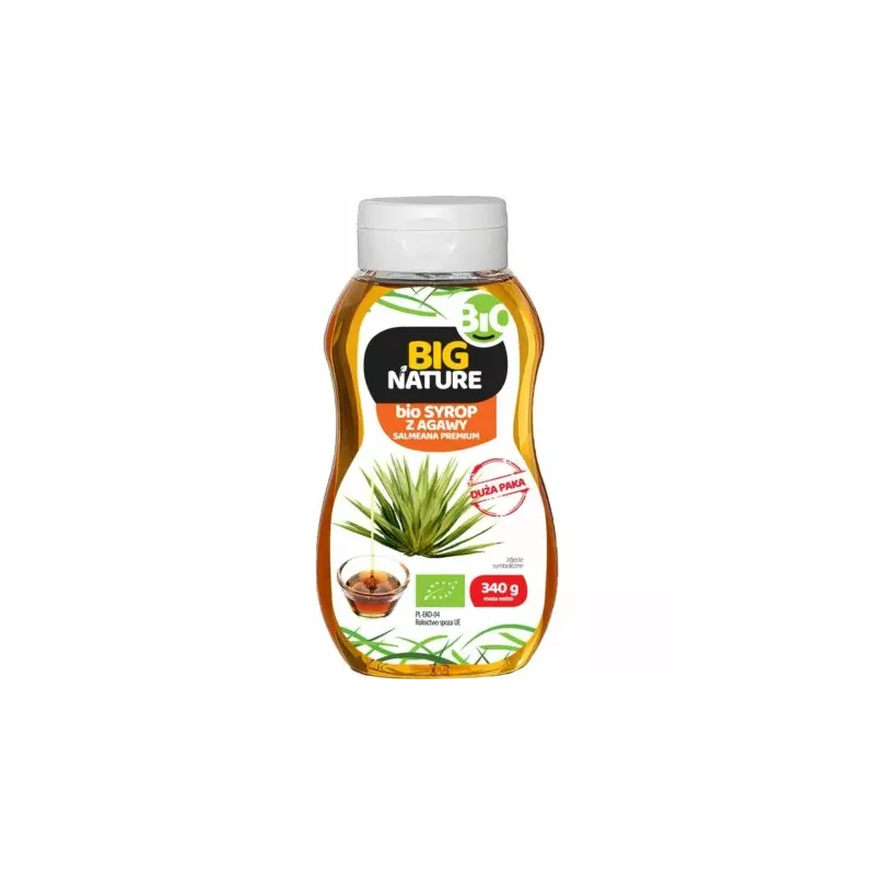 Syrop z Agawy Salmeana Premium Bio 340 g - Big Nature