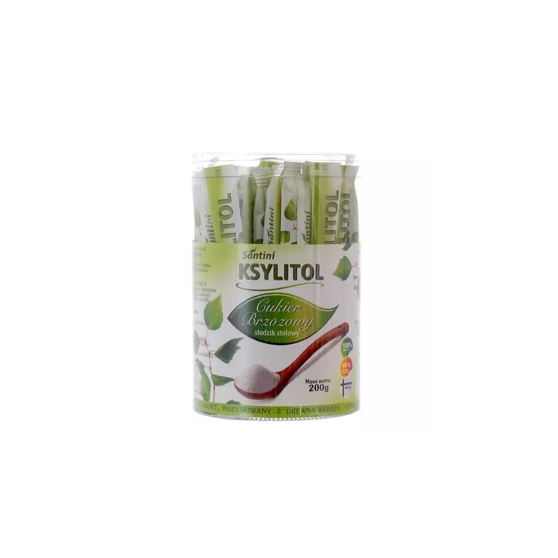 Ksylitol Saszetki Tuba 200 g (40x 5 g) - Santini