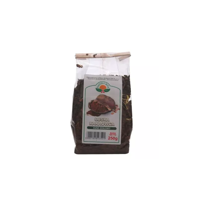 Kakaowiec Łuska 250 g - Natura Wita - Łuski Kakaowe - Kakao
