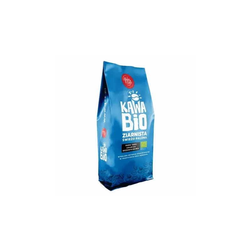 Kawa Ziarnista Bezkofeinowa Arabica 100% Bio 250 g - Quba Caffe
