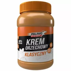 Krem Orzechowy Klasyczny 100% Bez Dodatku Soli i Cukru 1 kg - Paliwo Dla Aktywnych