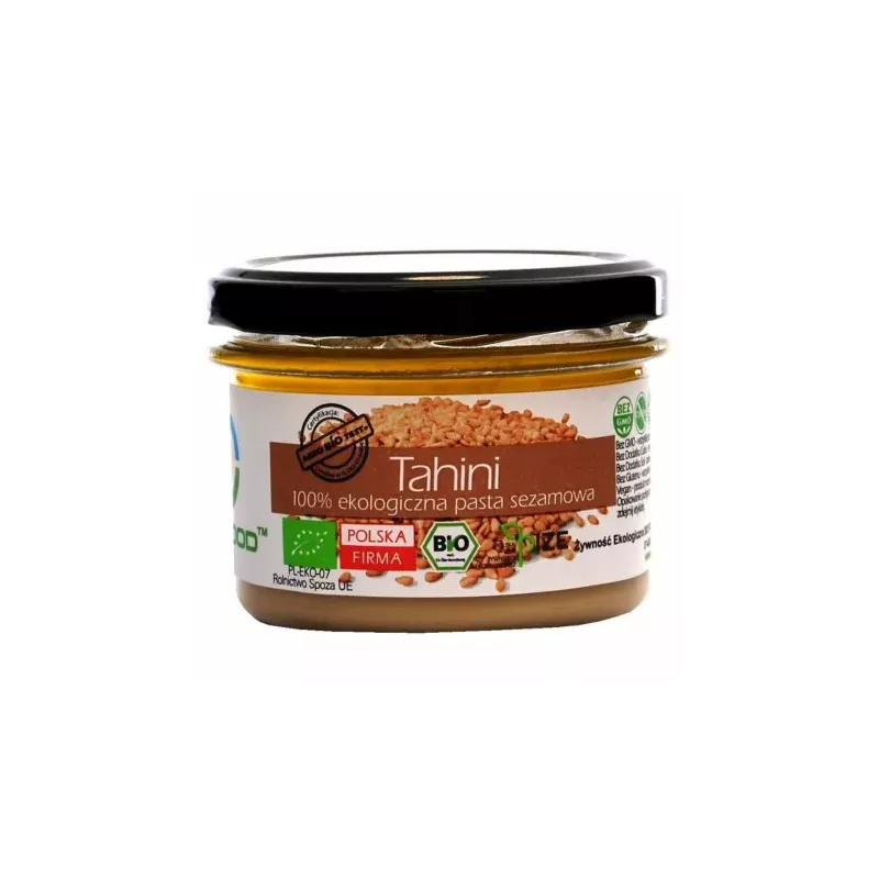 Tahina Pasta Sezamowa Bio 190 g Biofood