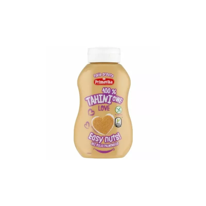 Tahini 100% Bezglutenowe Easy Nuts 270 g - Primavika