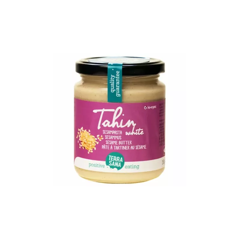 Tahina Biała (Pasta Sezamowa) Bio 250 g - Terrasana