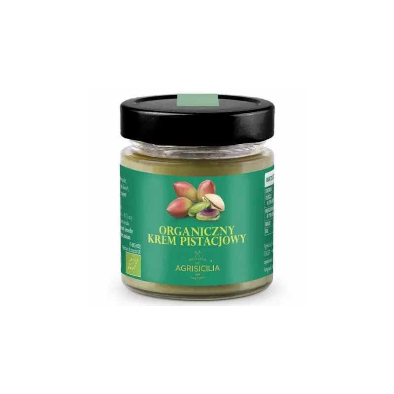Krem Pistacjowy Bio 200 g - Agriscilia