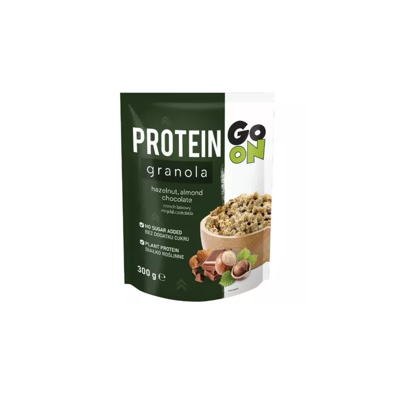 Granola Proteinowa z Czekoladą i Orzechami GO ON 300 g - Sante
