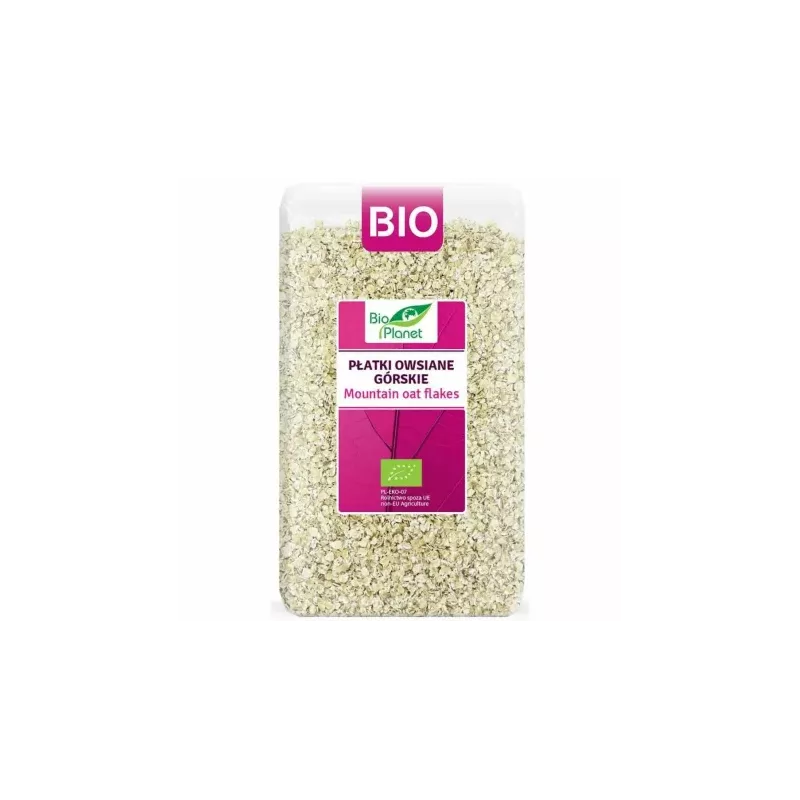 Płatki Owsiane Górskie Bio 600 g - Bio Planet