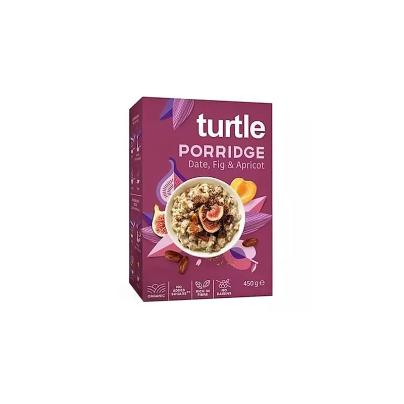 Owsianka z Suszonymi Owocami Bio 450 g - Turtle