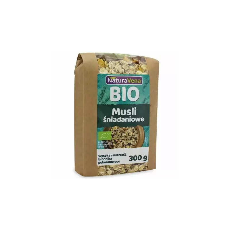 Musli Śniadaniowe Bio 300 g - Naturavena