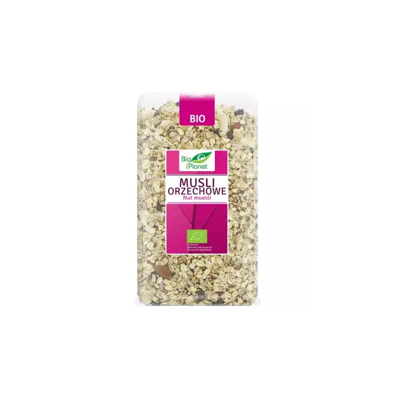 Musli Orzechowe Bio 600 g - Bio Planet