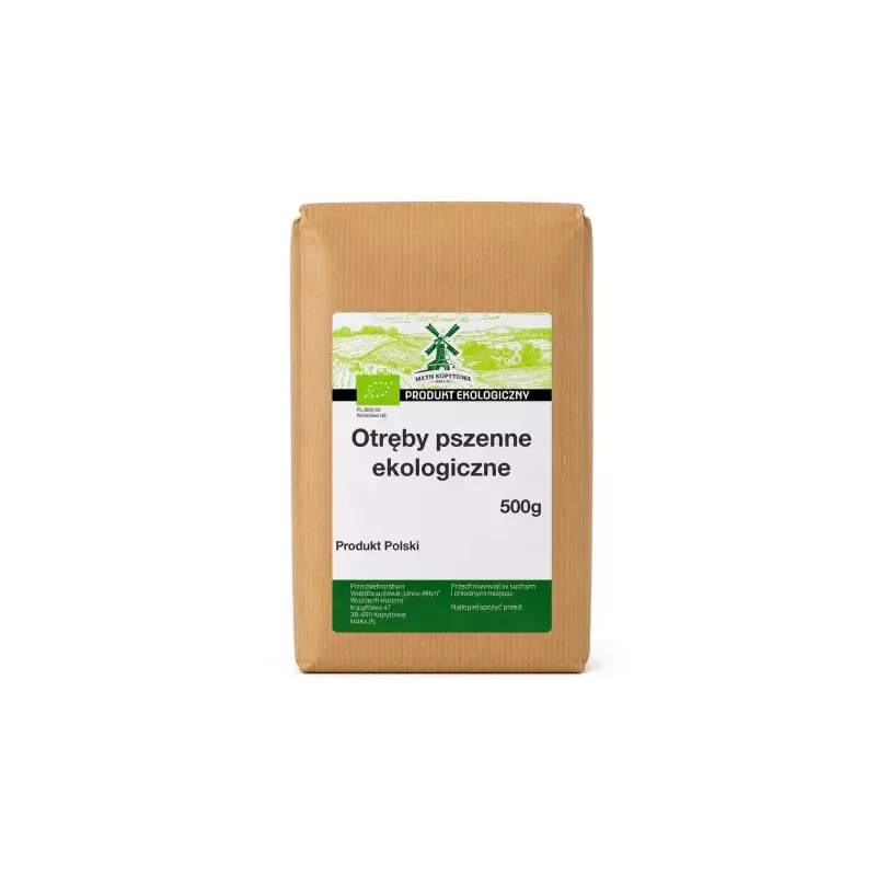 Otręby Pszenne Eko 500 g - Młyn Kopytowa