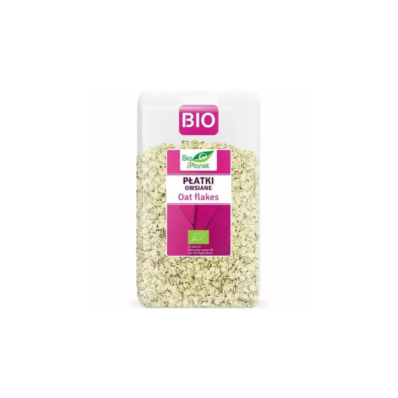 Płatki Owsiane Bio 600 g - Bio Planet
