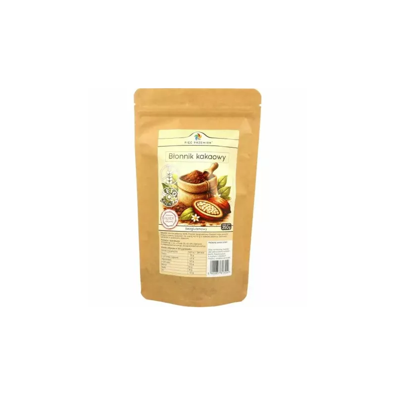 Błonnik Kakaowy 350 g - Pięć Przemian