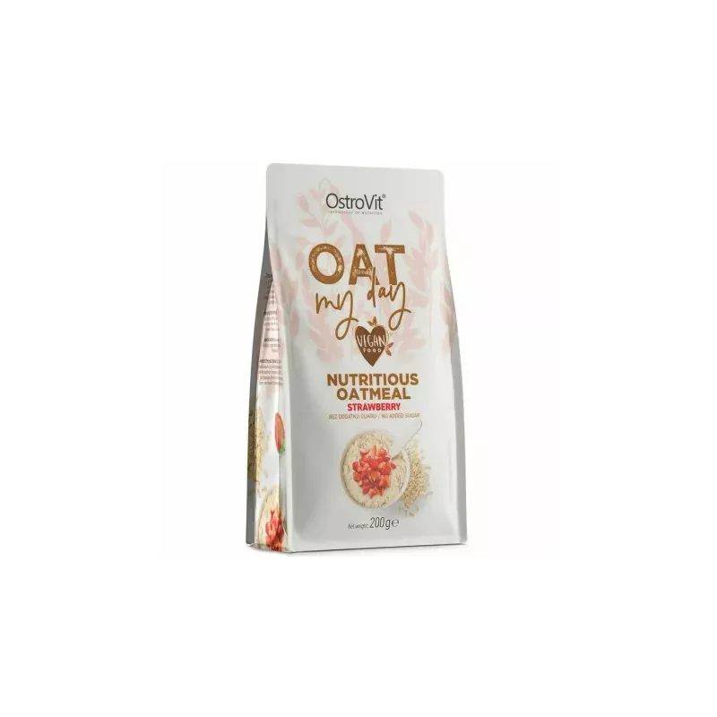 Owsianka o Smaku Truskawkowym Oat My Day Strawberry 200 g - OstroVit