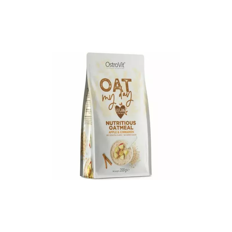 Owsianka o Smaku Jabłkowym z Cynamonem Oat My Day Apple and Cinnamon 200 g - OstroVit