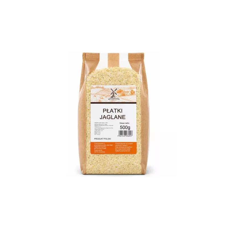 Płatki Jaglane 500 g - Młyn Kopytowa