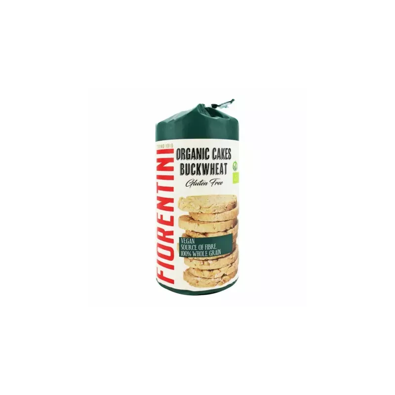Wafle Gryczane Bezglutenowe Bio 100 G - Fiorentini