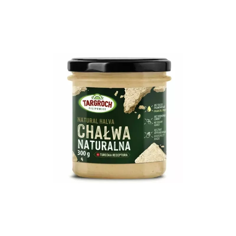 Chałwa Naturalna Bez Dodatku Cukru 300 g - Targroch