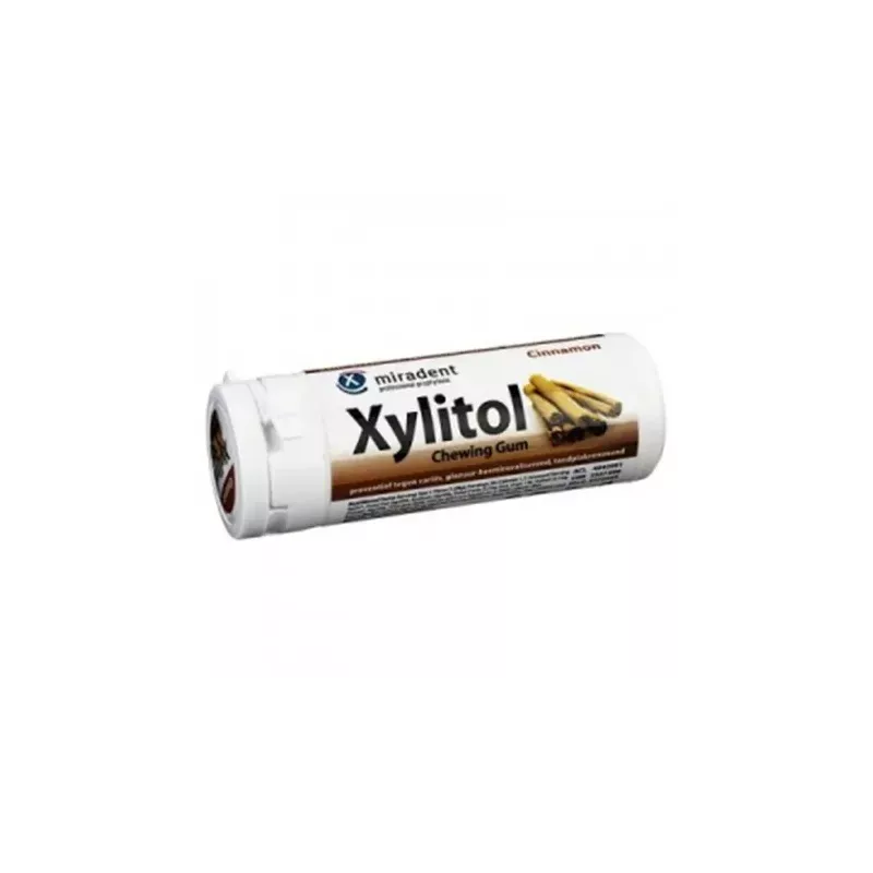 Xylitol Guma do Żucia Cynamon (30 Sztuk) - Miradent