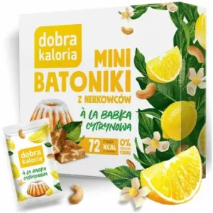 Mini Batoniki a la Babka Cytrynowa 102 g (6x 17 g) - Dobra Kaloria