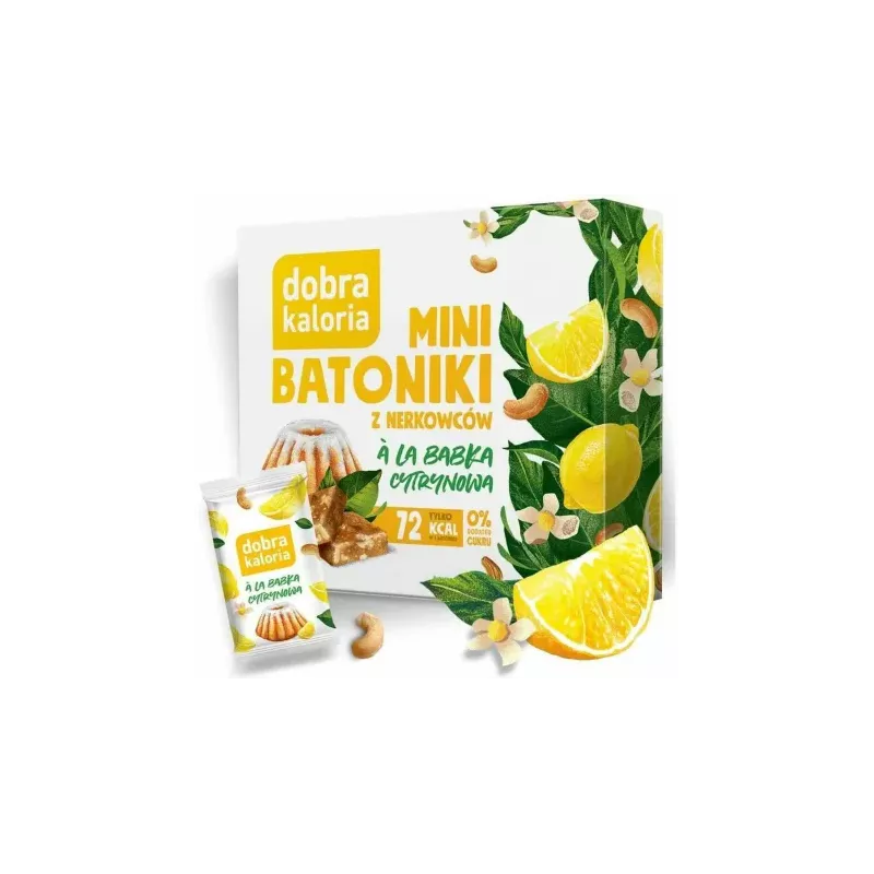 Mini Batoniki a la Babka Cytrynowa 102 g (6x 17 g) - Dobra Kaloria