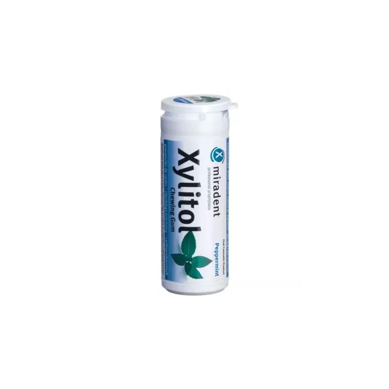 Xylitol Guma do Żucia Mięta Pieprzowa (30 Sztuk) - Miradent