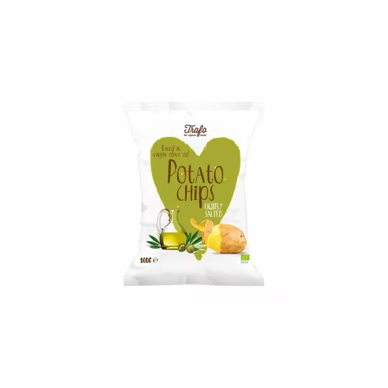 Chipsy Ziemniaczane Smażone Na Oliwie Z Oliwek Bio 100 g Trafo