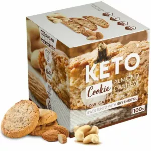 KETO Snack Ciasteczka Migdałowe z Nerkowcami 100 g - CambioLabs