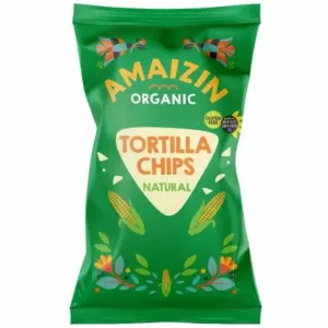 Chipsy Kukurydziane Solone Bezglutenowe Bio 250 g - Amaizin
