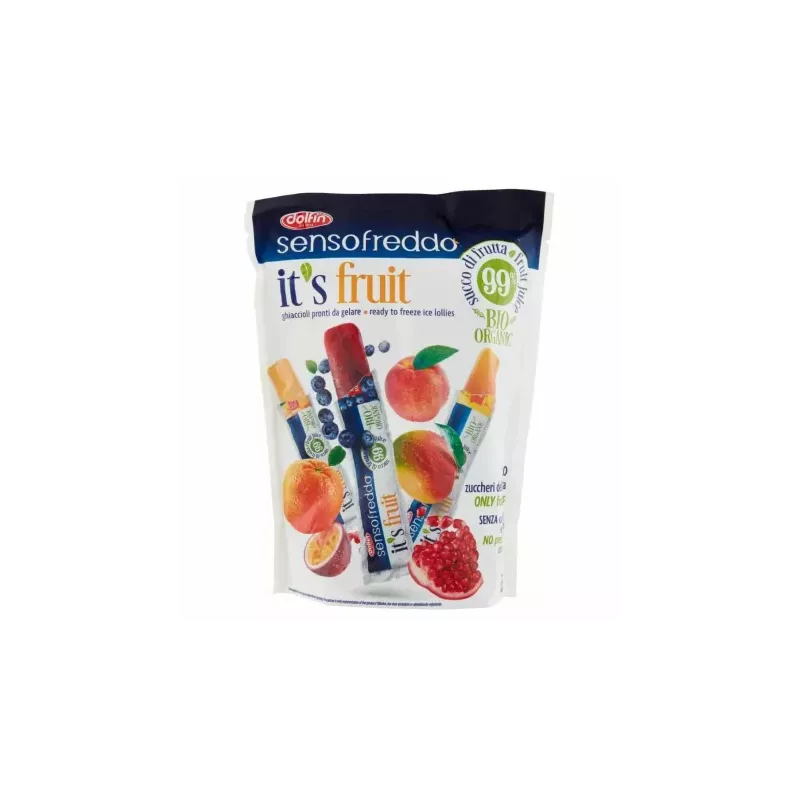 Lody Owocowe do Zamrożenia Bio 400 ml (10x 40 ml) - Sensofreddo