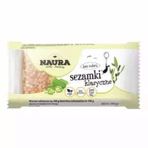 Sezamki bez dodatku cukru 27 g - Naura