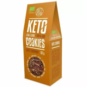 Ciasteczka Keto z Cynamonem Bio 80 g - Diet-Food