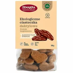 Ciasteczka Daktylowe Bezglutenowe Bio 100 g - Zemanka