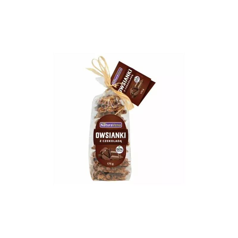 Ciastka Owsianki z Czekoladą 175 g - NaturAvena