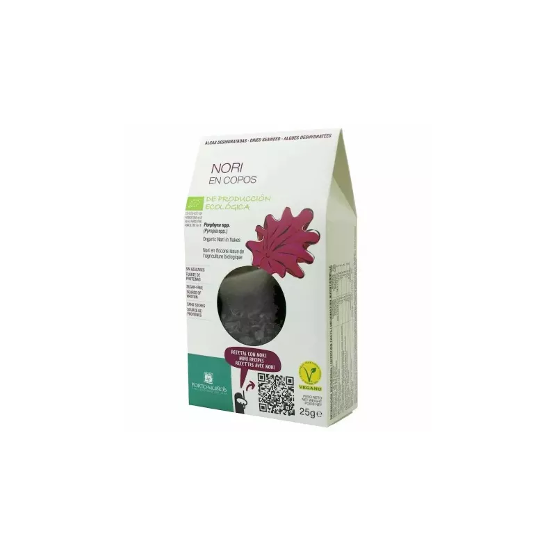 Algi Morskie Nori Suszone Bio 25 g - Porto Muinos
