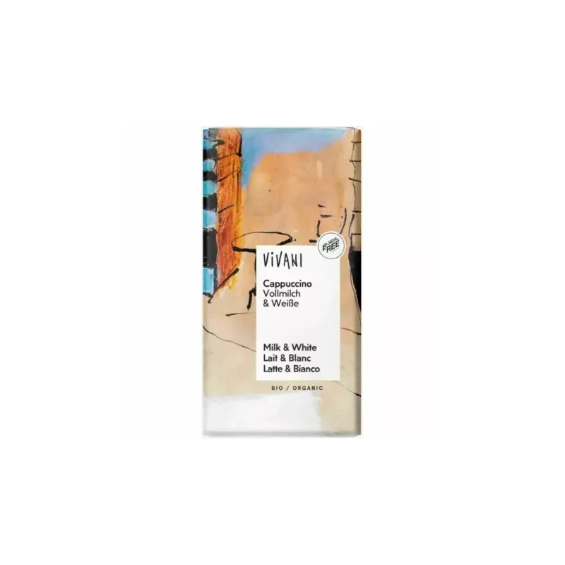 Czekolada o Smaku Cappucino Bio 100 g - Vivani