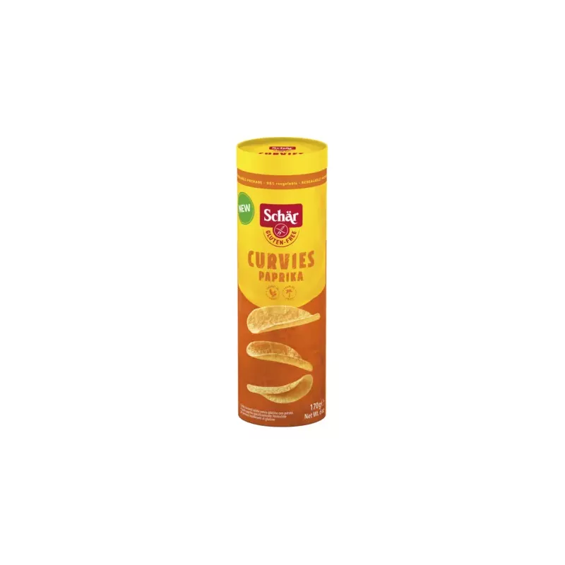 Chipsy Ziemniaczane o Smaku Paprykowym Bezglutenowe 170 g Schar