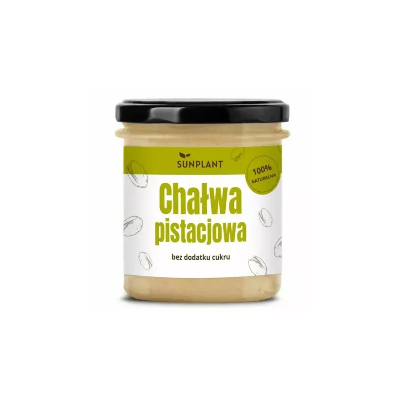 Chałwa Pistacjowa Bez Dodatku Cukru 300 g - Sunplant