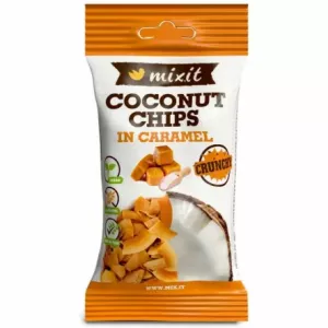 Chipsy Kokosowe do Kieszeni KARMEL 45 g - Mixit